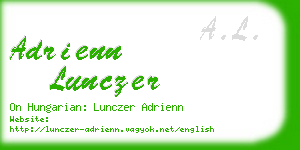 adrienn lunczer business card